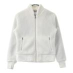 DESCENTE GOLF Descente Golf боа длинный рукав Zip жакет оттенок белого M Golf одежда женский 