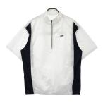NEW BALANCE GOLF New balance 2025 год модели половина Zip короткий рукав блузон оттенок белого 7 Golf одежда мужской 