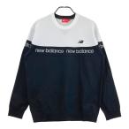 NEW BALANCE GOLF New balance 2024 год модели вырез лодочкой длинный рукав вязаный свитер оттенок черного 5 Golf одежда мужской 