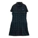 CALLAWAY Callaway короткий рукав One-piece в клетку оттенок черного M Golf одежда женский 