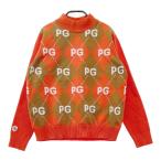PEARLY GATES Pearly Gates свитер с длинным рукавом a-ga il рисунок orange серия 0 Golf одежда женский 