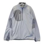 PUMA GOLF Puma Golf половина Zip длинный рукав тянуть over серый серия L Golf одежда мужской 