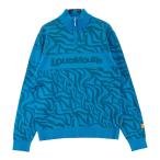 LOUD MOUTH громкий мышь шерсть . вязаный свитер общий рисунок оттенок голубого M Golf одежда мужской 