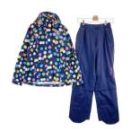 MUNSING WEAR Munsingwear одежда многофункциональный непромокаемая одежда выставить точка рисунок темно-синий серия M/S Golf одежда женский 