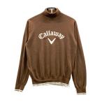 CALLAWAY Callaway ta-toru шея вязаный свитер оттенок коричневого M Golf одежда мужской 