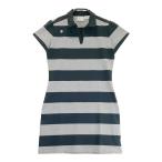 DESCENTE GOLF Descente Golf короткий рукав One-piece окантовка рисунок оттенок черного M Golf одежда женский 