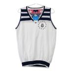 [ прекрасный товар ]CALLAWAY Callaway V шея вязаный лучший Bear оттенок белого LL Golf одежда женский 