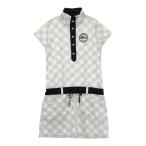 FILA GOLF filler Golf короткий рукав One-piece в клетку серый серия M Golf одежда женский 