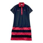 ADIDAS GOLF Adidas Golf короткий рукав One-piece окантовка рисунок темно-синий серия S Golf одежда женский 