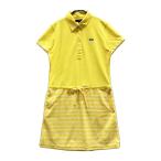 CALLAWAY Callaway короткий рукав One-piece цветочный принт оттенок желтого LL Golf одежда женский 