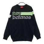 NEW BALANCE GOLF New balance длинный рукав вязаный свитер оттенок черного 4 Golf одежда мужской 