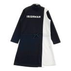 IRISHMAN Irish man с высоким воротником длинный рукав One-piece оттенок черного S Golf одежда женский 