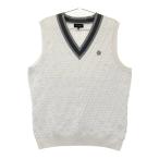 ST ANDREWS цент Andrew sV шея вязаный лучший оттенок белого LL Golf одежда мужской 