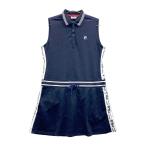 FILA GOLF filler Golf безрукавка One-piece общий рисунок темно-синий серия L Golf одежда женский 