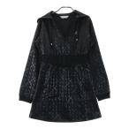 COUP DE CHANCE GOLF Coup de Chance Golf с капюшоном тренировочный One-piece общий рисунок оттенок черного 40/L Golf одежда женский 