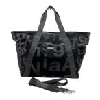 MUNSING WEAR Munsingwear одежда 2WAY сумка "Boston bag" Logo рисунок оттенок черного Golf одежда 