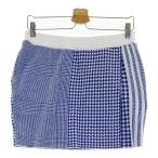 ADIDAS GOLF Adidas Golf GT3674 вязаный юбка общий рисунок оттенок голубого L Golf одежда женский 