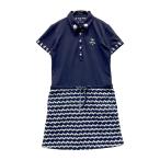 CALLAWAY Callaway короткий рукав One-piece цветок общий рисунок темно-синий серия M Golf одежда женский 