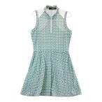 RLX Ralph Lauren половина Zip безрукавка One-piece оттенок зеленого M Golf одежда женский 