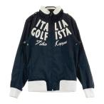 KAPPA GOLF Kappa Golf обратная сторона сетка Zip жакет оттенок черного M Golf одежда мужской 