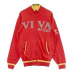 VIVA HEART viva Heart вязаный Zip жакет оттенок красного 48 Golf одежда мужской 