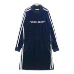 VIVA HEART viva Heart велюр длинный рукав One-piece темно-синий серия 42 Golf одежда женский 