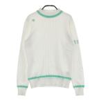 DESCENTE GOLF Descente Golf DGWVJL02mok шея вязаный свитер оттенок белого S Golf одежда женский 