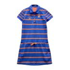 LE COQ GOLF Le Coq Golf короткий рукав One-piece окантовка рисунок оттенок голубого M Golf одежда женский 