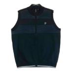BRIDGESTONE GOLF Bridgestone Golf вязаный Zip лучший оттенок черного LL Golf одежда мужской 