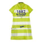 LE COQ GOLF Le Coq Golf короткий рукав Polo One-piece оттенок зеленого L Golf одежда женский 