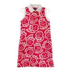 PEARLY GATES Pearly Gates безрукавка Polo One-piece общий рисунок оттенок красного 0 Golf одежда женский 