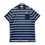 LE COQ GOLF Le Coq Golf mok шея короткий рукав футболка окантовка рисунок темно-синий серия LL Golf одежда мужской 