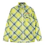 ADIDAS GOLF Adidas Golf A03961 4WAY с капюшоном жакет обратная сторона сетка в клетку оттенок желтого M Golf одежда мужской 