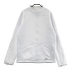 ADIDAS GOLF Adidas Golf HG4115 необычность материалы переключатель длинный рукав Zip жакет оттенок белого M Golf одежда мужской 