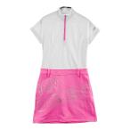 NEW BALANCE GOLF New balance половина Zip короткий рукав One-piece Jaguar do общий рисунок розовый серия 0 Golf одежда женский 