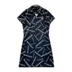 1PIU1UGUALE3 GOLF GST153 короткий рукав One-piece Random Logo рисунок оттенок черного 2 Golf одежда женский 