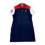 MUNSING WEAR Munsingwear одежда MGWPJJ02 короткий рукав Polo One-piece темно-синий серия LL Golf одежда женский 