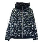 TOMMY HILFIGER GOLF Tommy Hilfiger Golf ; двусторонний жакет обратная сторона боа Logo общий рисунок оттенок черного M Golf одежда женский 