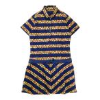 CALLAWAY Callaway короткий рукав One-piece общий рисунок темно-синий серия LL Golf одежда женский 