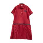 FILA GOLF filler Golf подкладка есть короткий рукав Polo One-piece оттенок красного LL Golf одежда женский 
