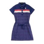 CALLAWAY Callaway короткий рукав One-piece звезда рисунок темно-синий серия M Golf одежда женский 
