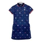 KAPPA GOLF Kappa Golf короткий рукав One-piece общий рисунок темно-синий серия M Golf одежда женский 