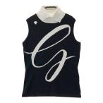 DESCENTE GOLF Descente Golf LUXE COLLECTIONta-toru шея вязаный лучший оттенок черного M Golf одежда женский 