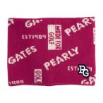 PEARLY GATES Pearly Gates шерсть . вязаный защита горла "neck warmer" Logo общий рисунок розовый серия FR Golf одежда 