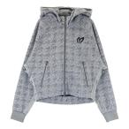 MASTER BUNNY EDITION тормозные колодки ba колено выпуск ; с капюшоном . длинный рукав вязаный жакет тысяч птица рисунок серый серия 1 Golf одежда женский 