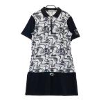 M.U SPORTS M You спорт короткий рукав One-piece общий рисунок оттенок черного 42 Golf одежда женский 