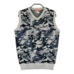 BEAMS GOLF Beams Golf шерсть вязаный лучший камуфляж камуфляж серый серия S Golf одежда мужской 