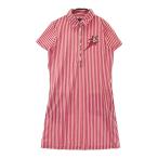 CALLAWAY Callaway короткий рукав One-piece полоса рисунок оттенок красного M Golf одежда женский 