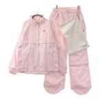 LE COQ GOLF Le Coq Golf 2WAY непромокаемая одежда верх и низ в комплекте розовый серия M Golf одежда женский 