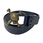 OAKLEY Oacley Skull пряжка перфорирование ремень темно-синий серия Golf одежда 